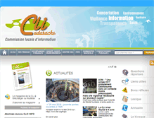 Tablet Screenshot of cli-cadarache.org